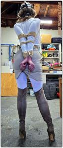 tiedinheels.com - Portia Everly Hogtied in Casadei OTK Boots! Part-1 thumbnail