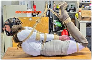 tiedinheels.com - Portia Everly Hogtied in Casadei OTK Boots! Part-2 thumbnail